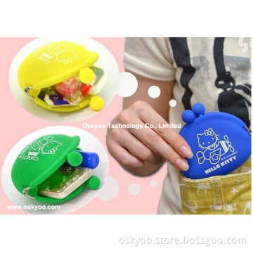 Promotion Gift Silicone Coin Purse Wallet (SW108)